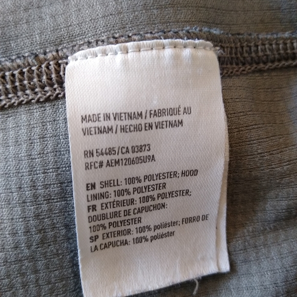 NWOTS AE Active FLEX Thermal Waffle Pullover Hoodie Gray Large American Eagle - Picture 10 of 12